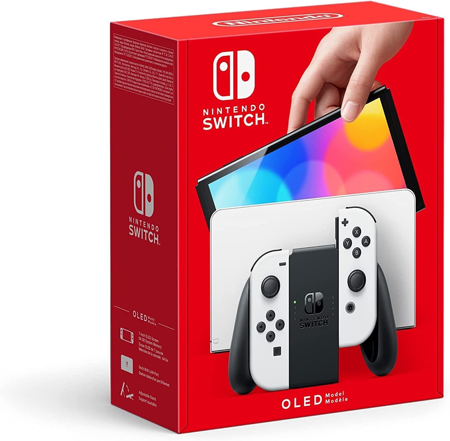 Nintendo Switch OLED Bianca - Nintendo Console 045496453435