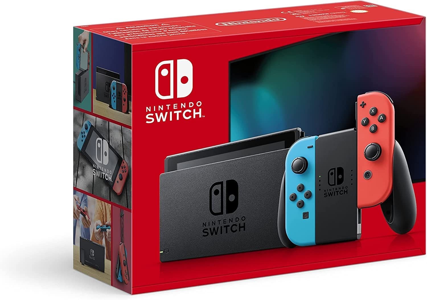 Nintendo Switch con Joy-Con Rosso Neon/Blu Neon 1.1 v2 - Nintendo Console 045496453596