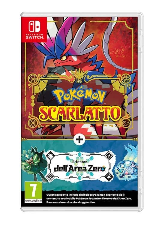 Pokemon Scarlatto + Il Tesoro dell’Area Zero - Nintendo 045496511050