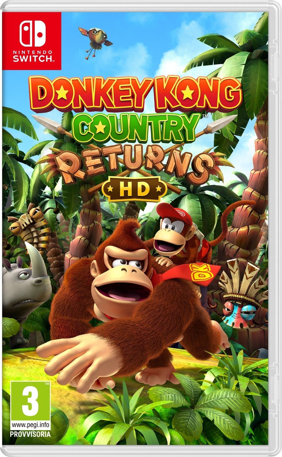 DONKEY KONG COUNTRY RETURNS HD - Nintendo 045496512736