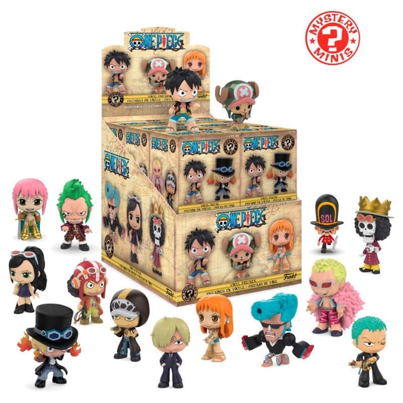 FUNKO Mystery Minis: One Piece Dressrosa Saga 12pz - 0889698306089