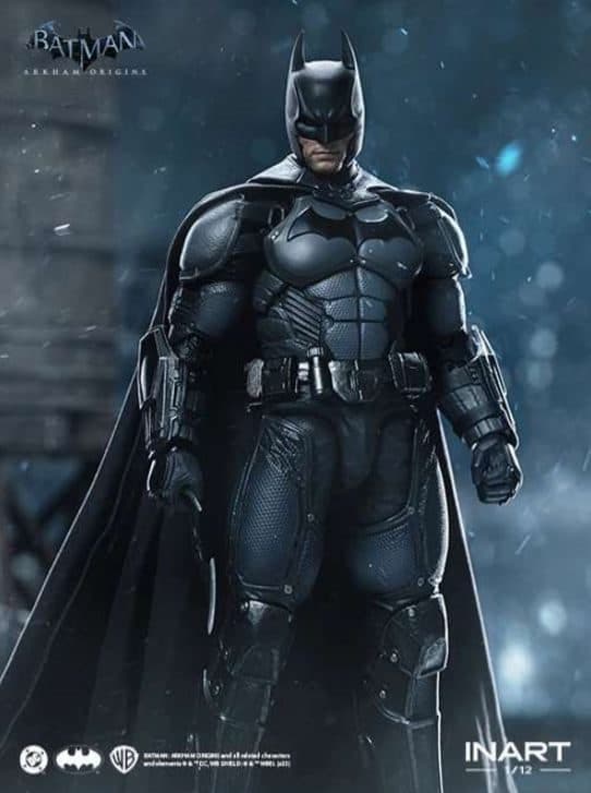 111438 - Batman: arkham origins batman 1/12 action figure - GED