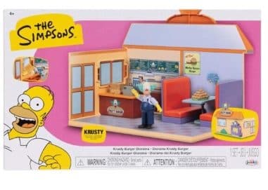 JAKKS PACIFIC The Simpsons playset Krusty Burger - 192995175570