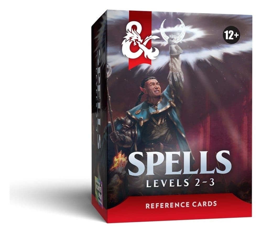 Dungeons & Dragons - Reference Cards: Spells (Levels 2-3) - ENG - Wizards D&D 195166335025
