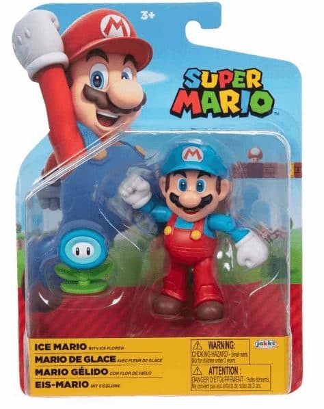 JAKKS PACIFIC Nintendo Super Mario assortimento personaggi articolati 10 cm (serie differenti) 6 pz - 20192995430024