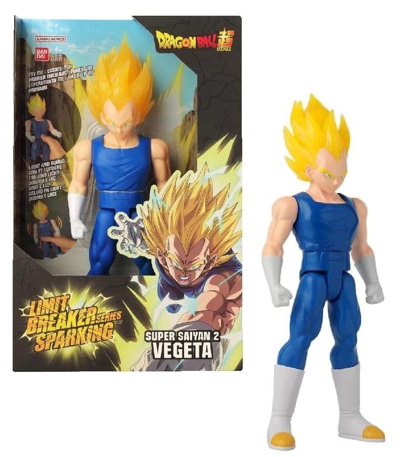 BANDAI RED Dragon Ball: Limit Breaker Sparking - Vegeta Super Sayan 2 30cm - 3296580385676