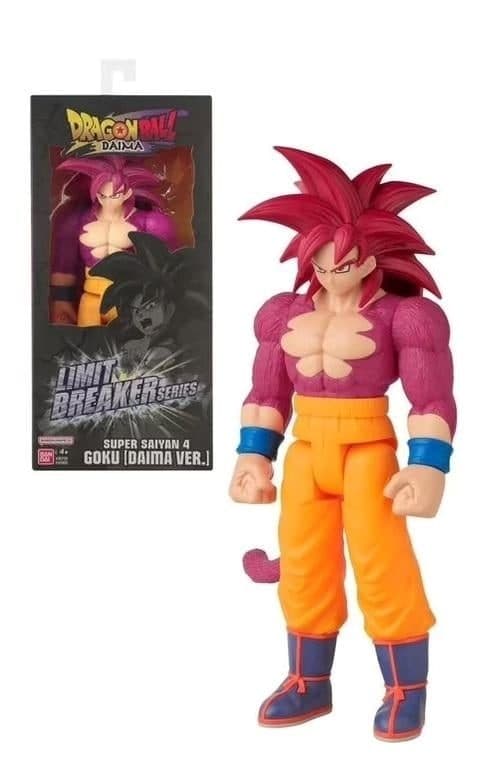 BANDAI RED Dragon Ball: Limit Breaker Series - Goku (Daima) Super Sayan 4 30cm - 3296580409037