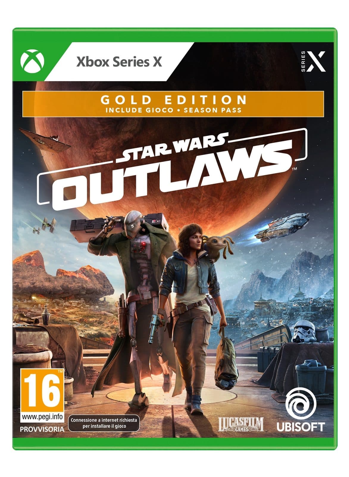Star Wars Outlaws Gold Edition - Ubisoft 3307216284987