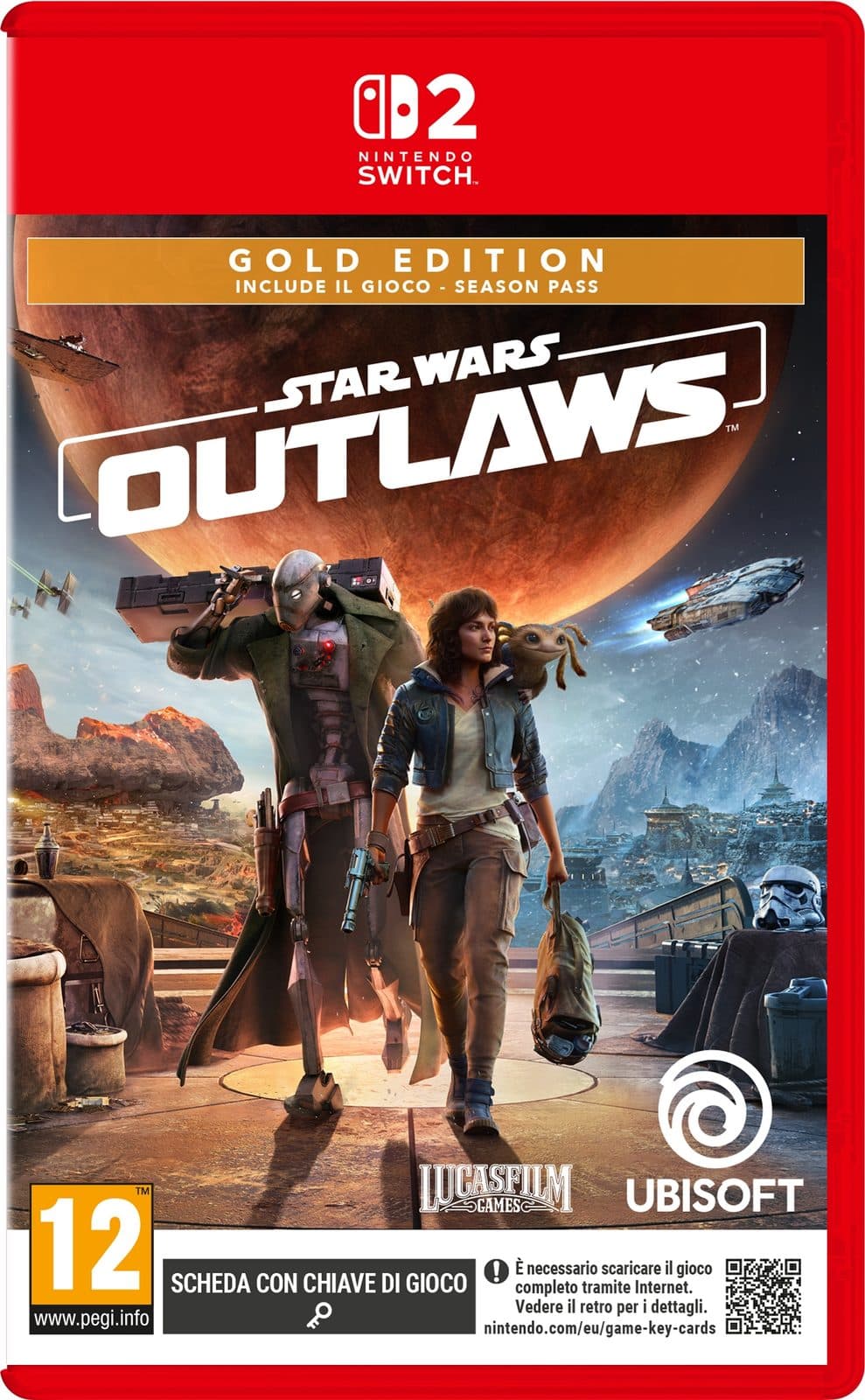 STAR WARS OUTLAWS GOLD EDITION (KEYCARD) - Ubisoft 3307216304821