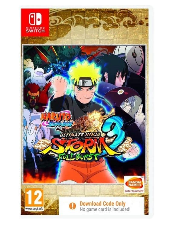 Naruto Ultimate Ninja Storm 3 Full Burst (Code in a Box) - EU 3391892006995