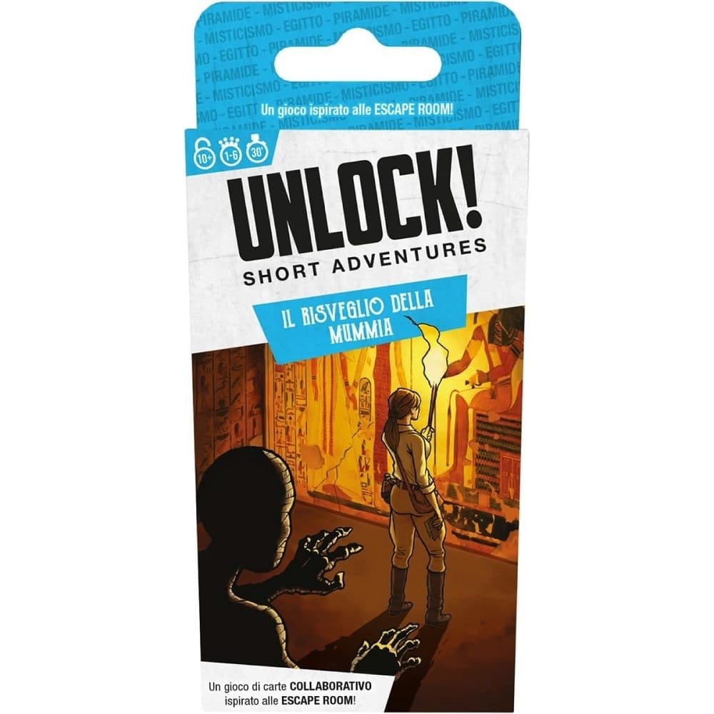ASMODEE - Unlock! Short Adventures - Il Risveglio deglla Mummia - 3558380111399