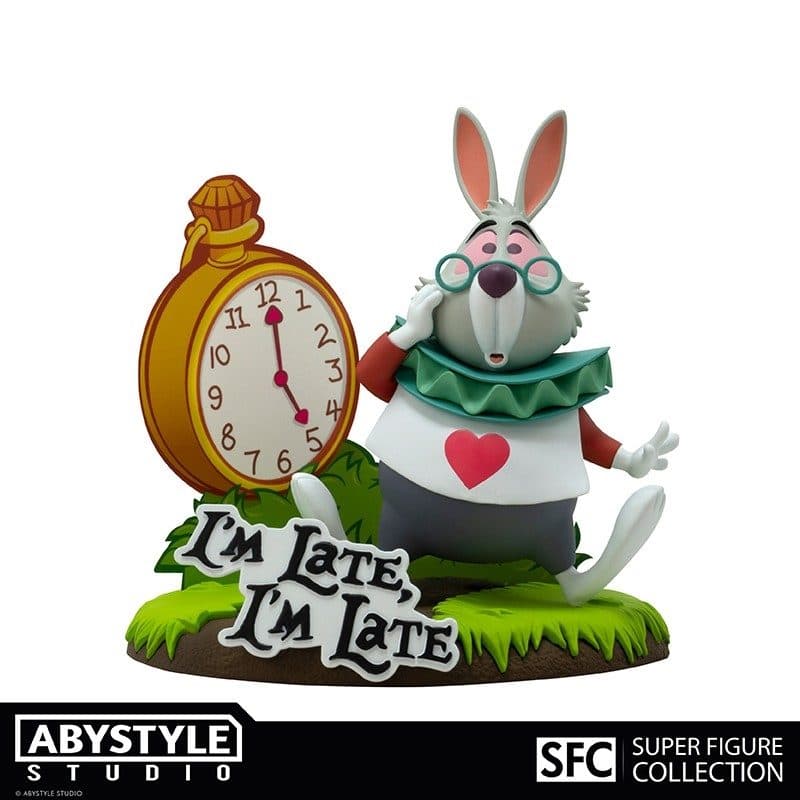 ABYSTYLE DISNEY: Alice in Wonderland - "White Rabbit" Figure SFC 10 cm - 3665361083740