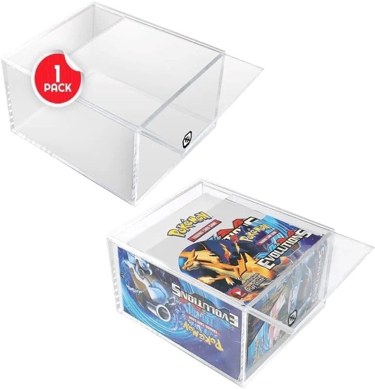 EVORETRO - Acrylic Protector Display 36 Boosters Pokemon - 3760265297573