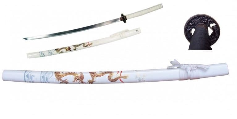 SH555.55 - Spada bianca Drago di Lijiang - Med 3900001018691