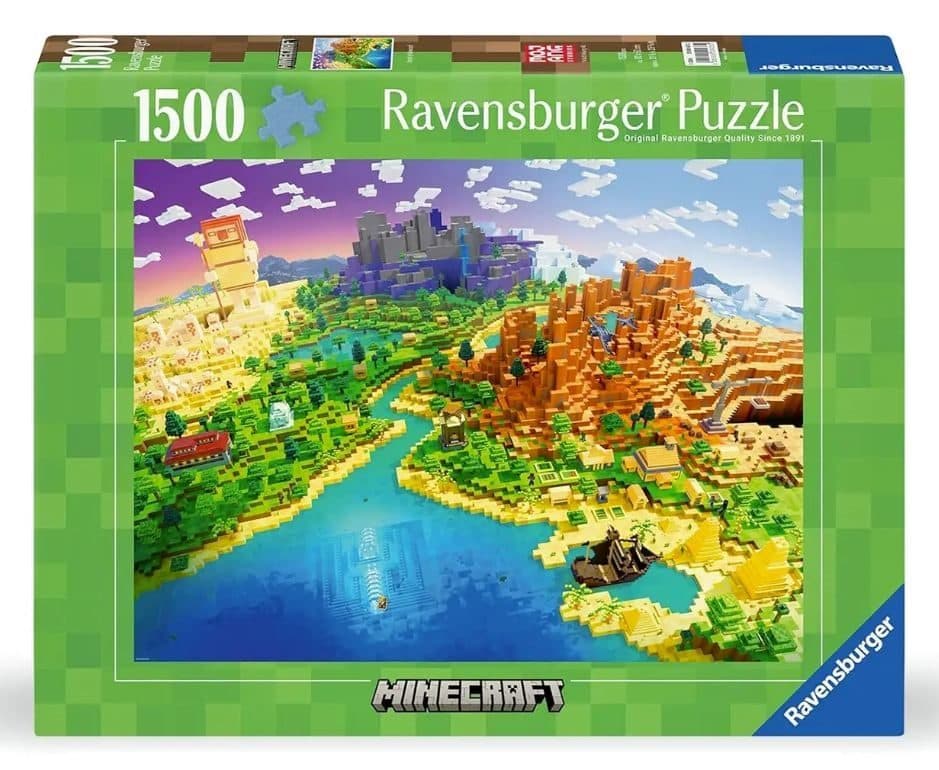 RAVENSBURGER Minecraft 1500 pc - 4005555004332