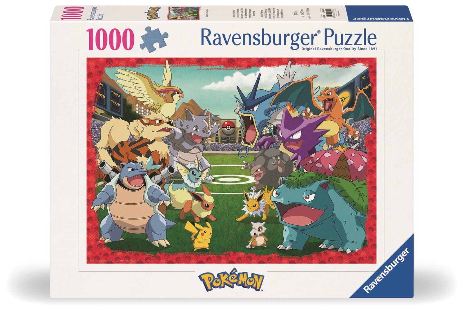 RAVENSBURGER Pokemon Puzzle licenziato 1000 pz - 4005555006282