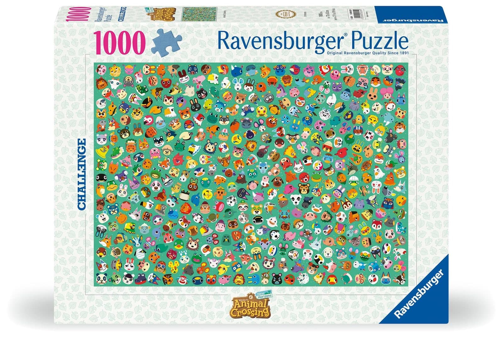 RAVENSBURGER Animal Crossing Challenge 1000 pc - 4005555006299