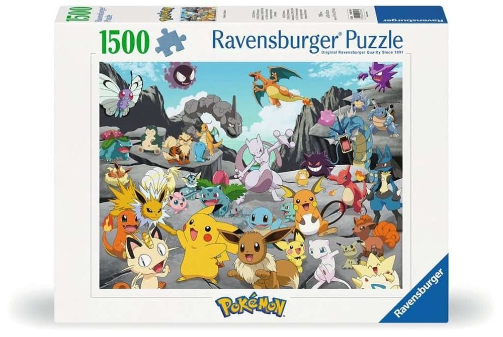 RAVENSBURGER Pokémon Classics 1500 pc - 4005555007265