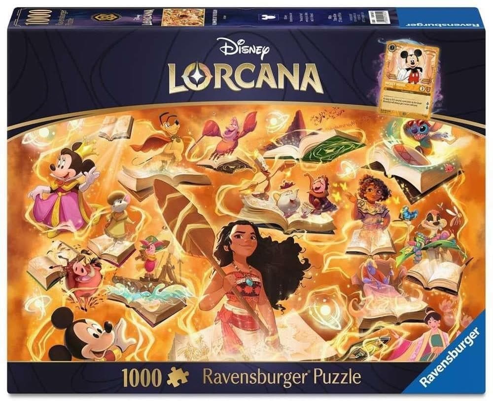 RAVENSBURGER LORCANA Glimmers of the Realm : Amber 1000 pz - 4005555016212