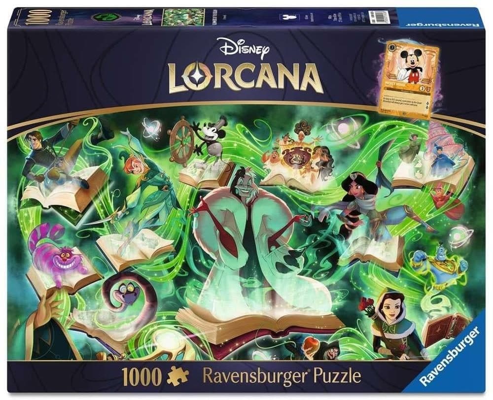 RAVENSBURGER LORCANA Glimmers of the Realm : Emerald 1000 pz - 4005555016236