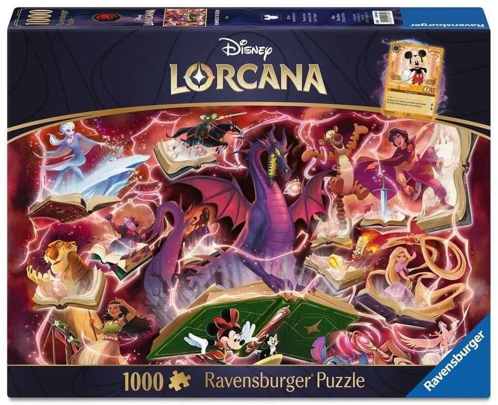RAVENSBURGER LORCANA Glimmers of the Realm : Ruby 1000 pz - 4005555016243