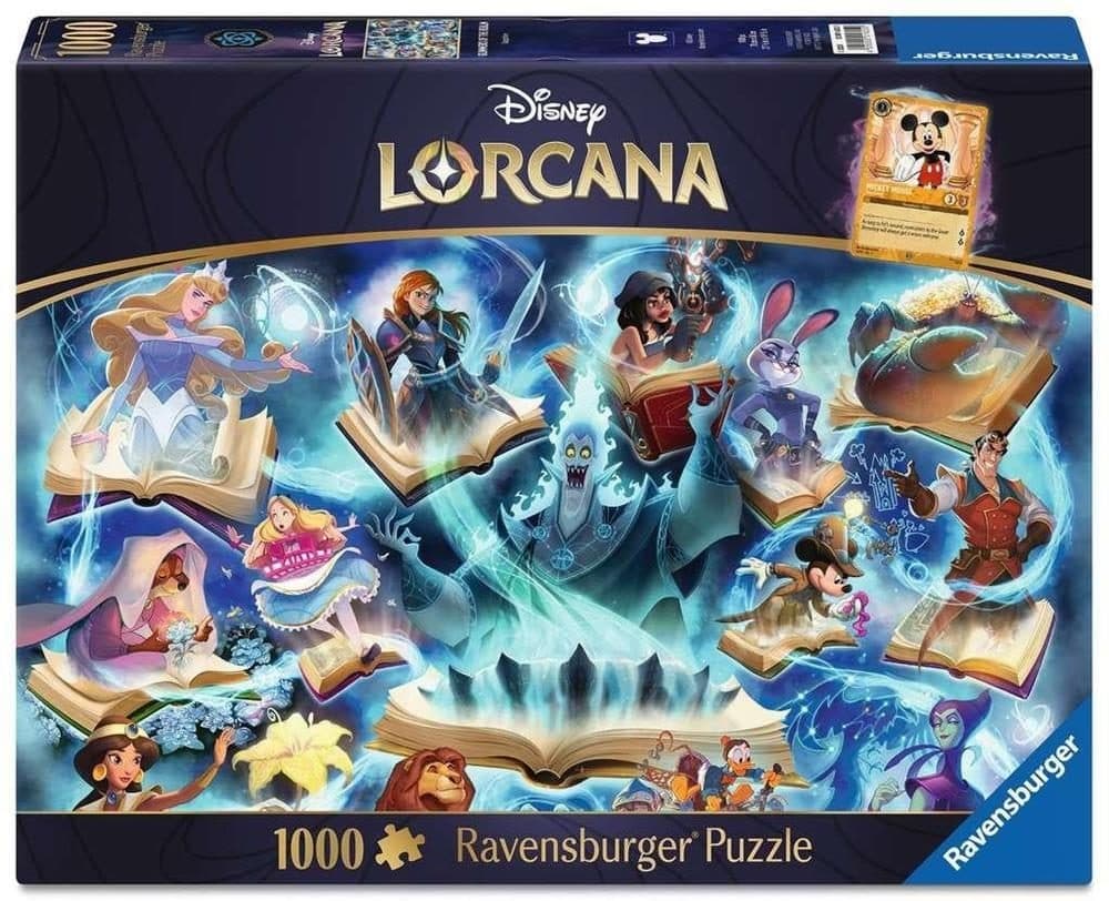 RAVENSBURGER LORCANA Glimmers of the Realm : Sapphire 1000 pz - 4005555016250