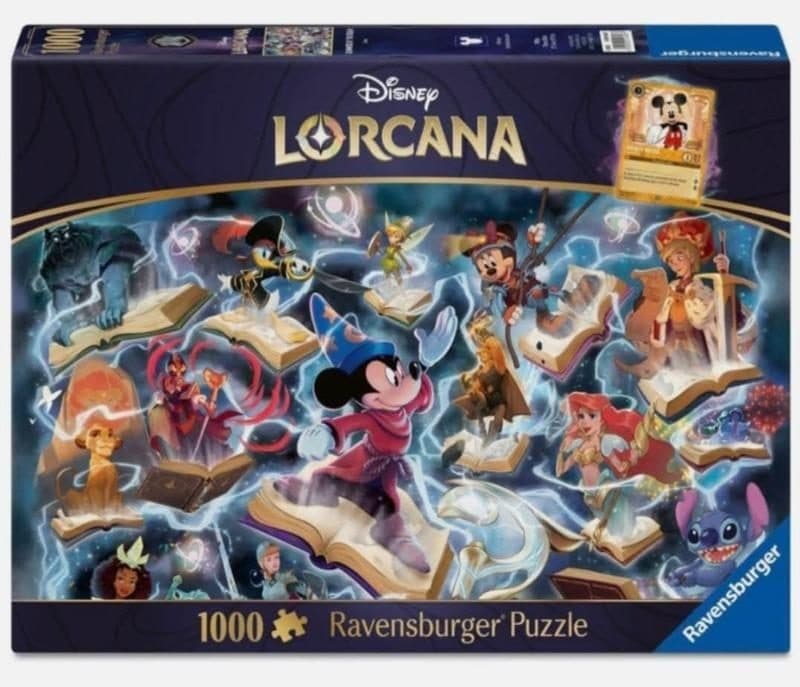 RAVENSBURGER LORCANA Glimmers of the Realm : Steel 1000 pz - 4005555016267