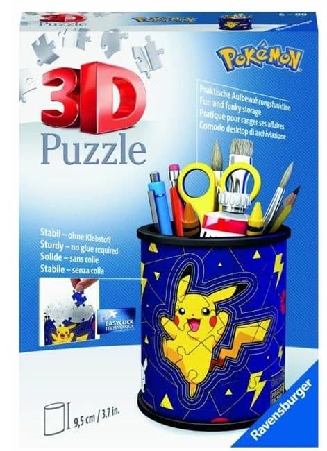 RAVENSBURGER Puzzle 3D Pencil Cup Pokemon - 4005556112579