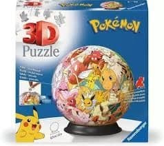 RAVENSBURGER POKEMON PuzzleBall 3D 72 pz - 4005556115952