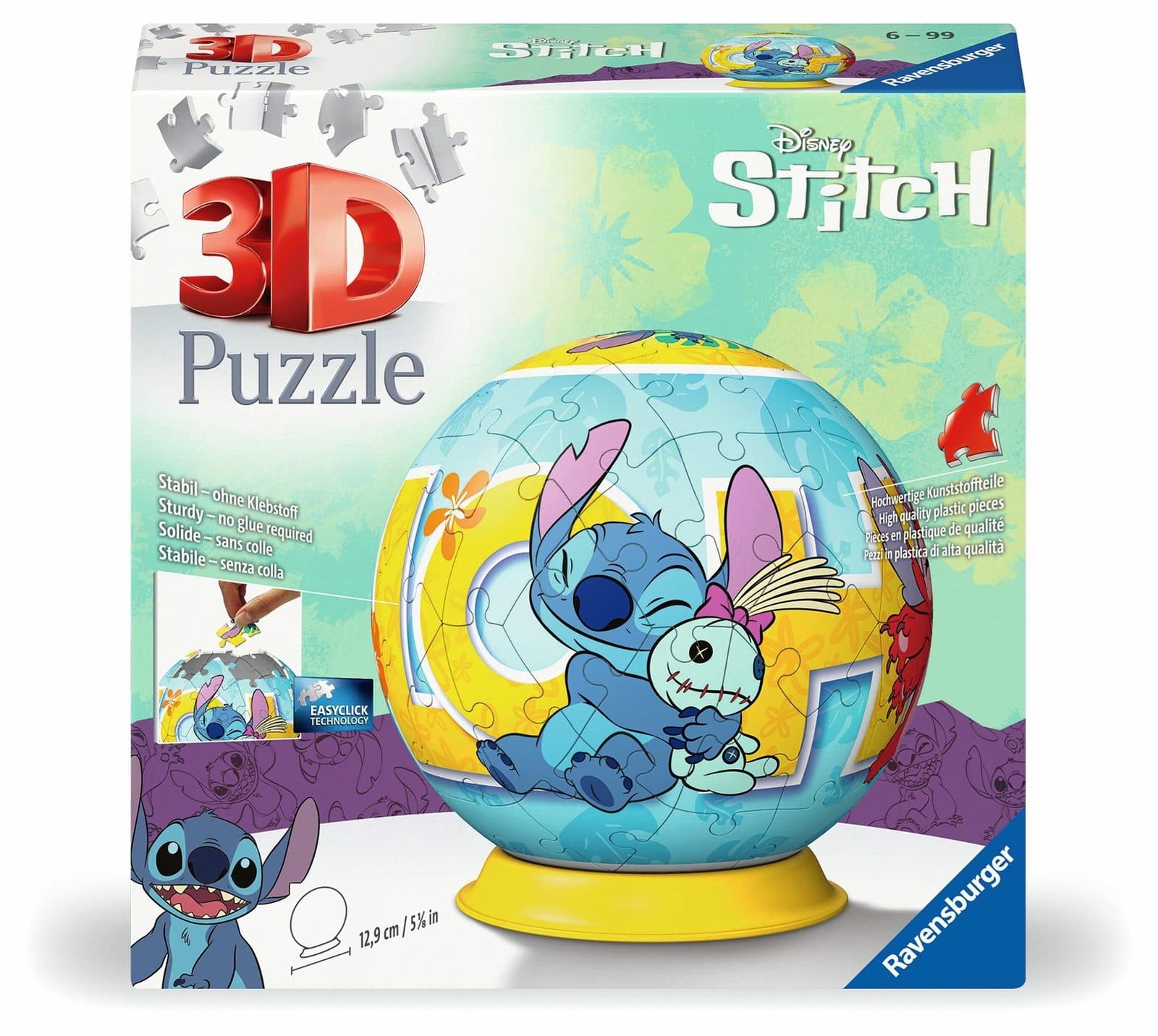 RAVENSBURGER Disney Stitch puzzle 3D 72 pz - 4005556115969