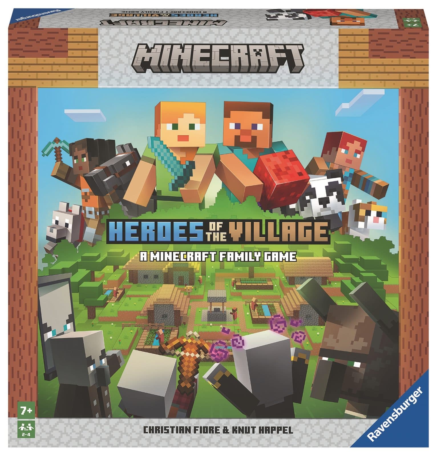 RAVENSBURGER Minecraft Heros of the Village Light Strategy Games - 4005556209149