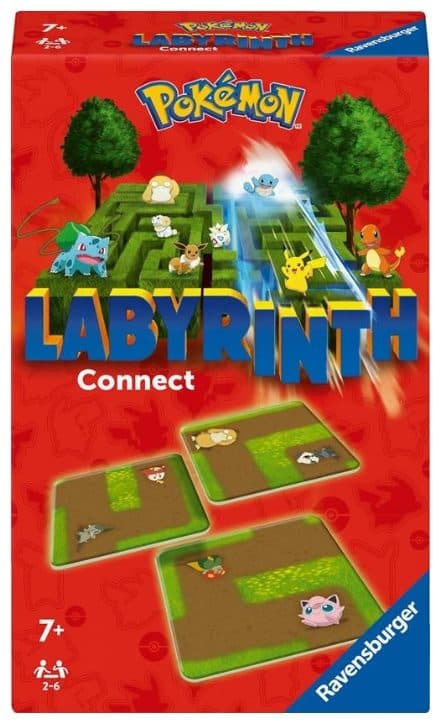 Pokemon Labyrinth Connect Card Game - Gioco da Viaggio - Ravensburger 4005556225798