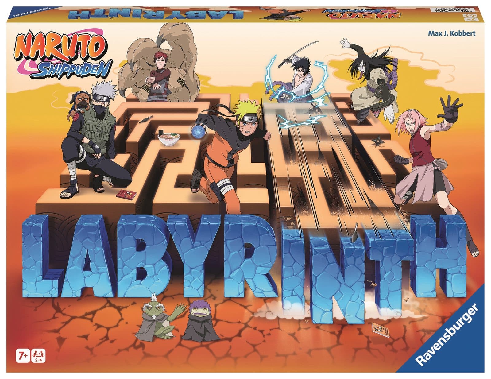 RAVENSBURGER Labirinth Naruto Shippuden Labirinto Family - 4005556275571