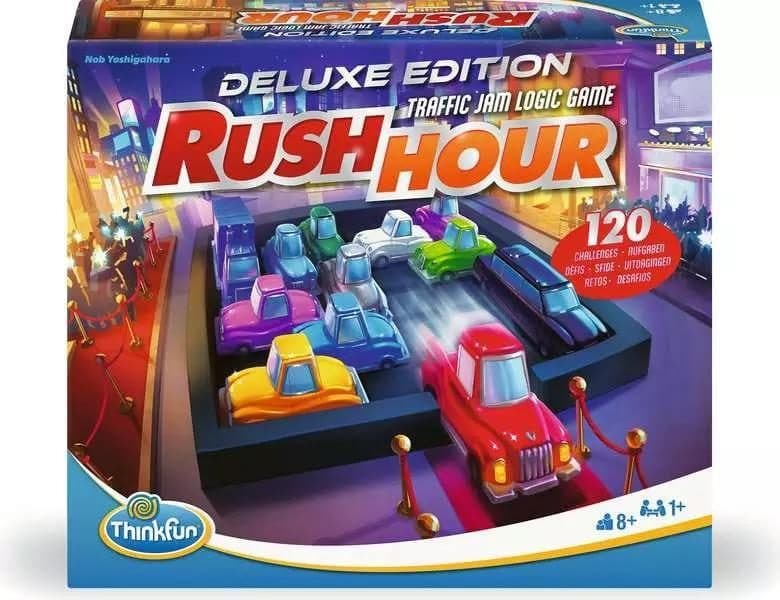 RAVENSBURGER RUSH HOUR DELUXE EDITION - Traffic Jam LOGIC GAME - 4005556766178