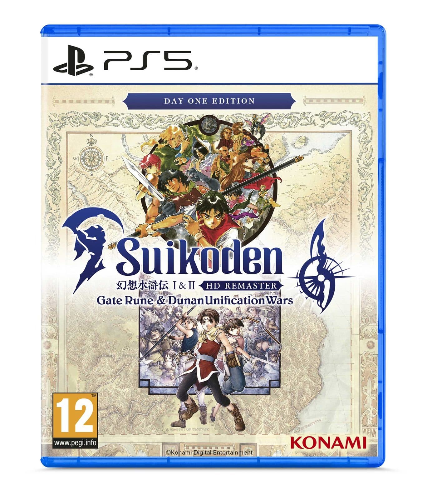 Suikoden 1&2 HD Remaster: Day 1 - EU 4012927151204