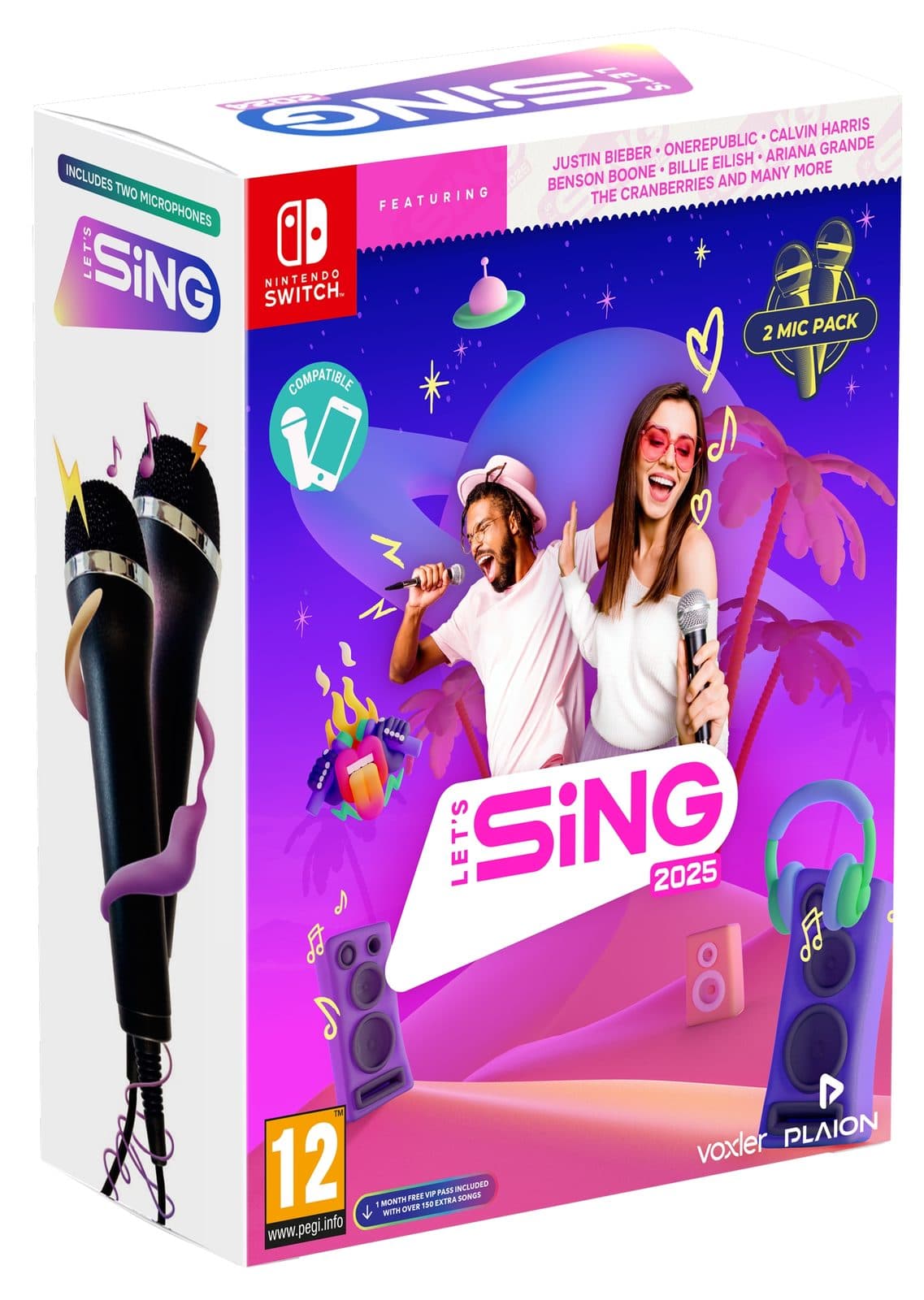 Let's Sing 2025 International Version [+ 2 Mics] - Plaion 4020628582043
