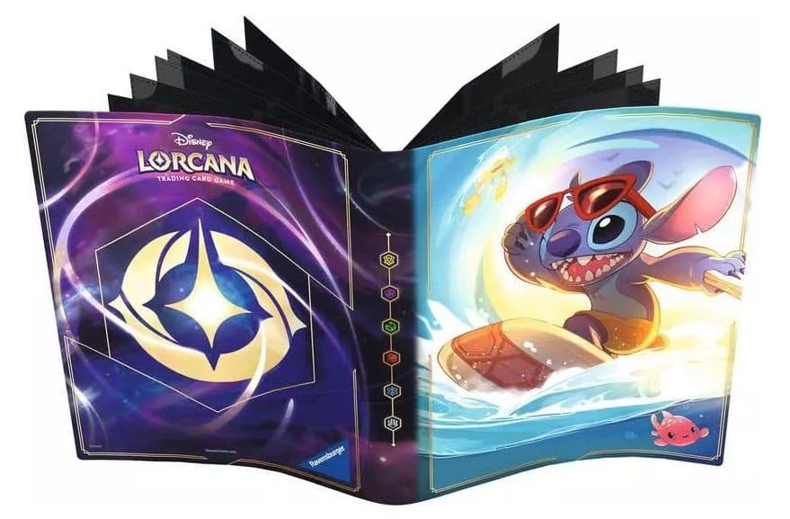 RAVENSBURGER Disney: Lorcana - Set 3 Nelle Terre d'Inchiostro - Album Portfolio - Stitch - Ravensburger TCG 4050368982247