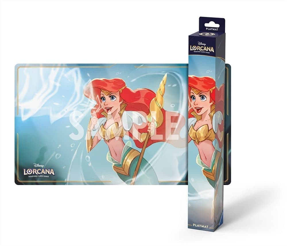 RAVENSBURGER Disney: Lorcana - Set 11 Incanto d’Inverno - Tappetino - Ariel - Sonic Warrior - Ravensburger TCG 4050368988522