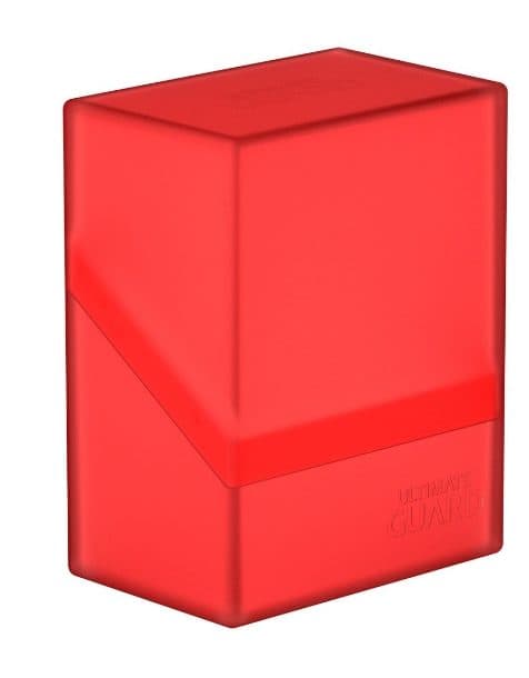 ULTIMATE GUARD Boulder Deck Case 60+ Standard Size Ruby - 4056133011389