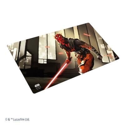 ASMODEE 6854 - STAR WARS UNLIMITED - CREPUSCOLO DELLA REPUBBLICA: PRIME GAME MAT - DARTH MAUL - 4251715416730