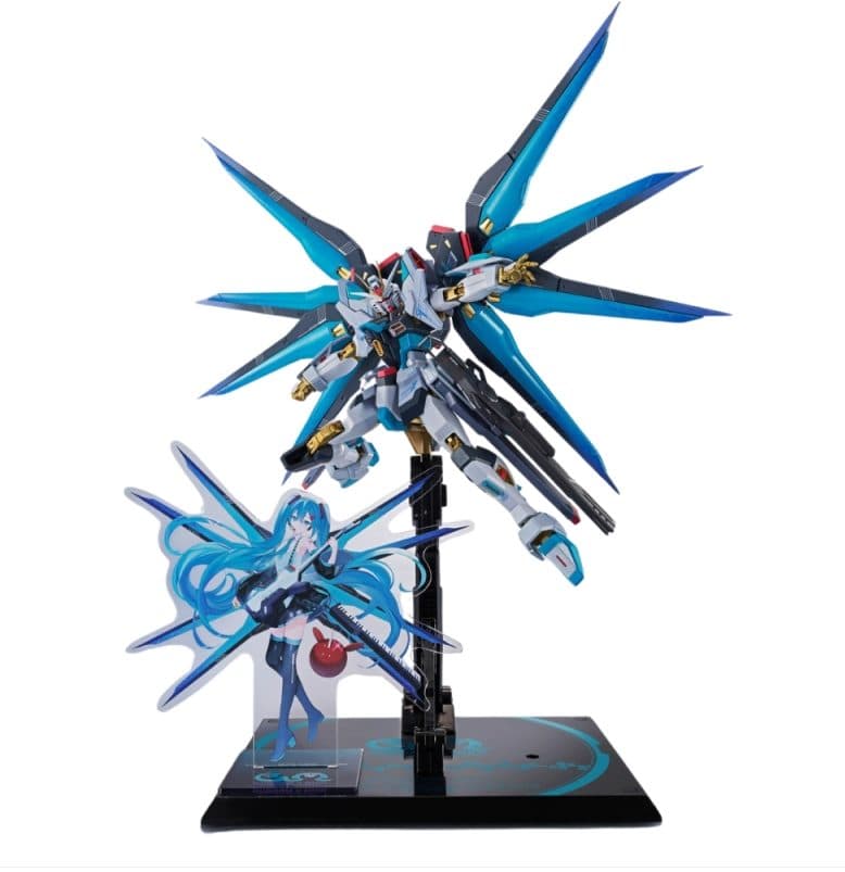BANDAI - SIDE MS - STRIKE FREEDOM GUNDAM TYPE II - HATSUNE MIKU Ver. - Tamashii Nations 4573102687715