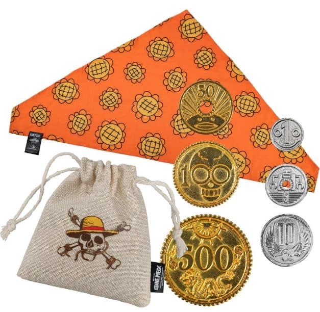 CINEREPLICAS 103490 - Set di monete e bandana nami - 4895205619074