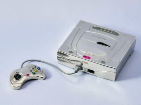 SQUARE ENIX - 102652 - Sega hardware sega saturn white bring arts gallery replica - 4988601378529