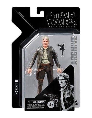 HASBRO STAR WARS: EPISODE 7 - BLACK SERIES - HAN SOLO FIGURE 15CM (DAMAGED BOX) - 5010993981809D