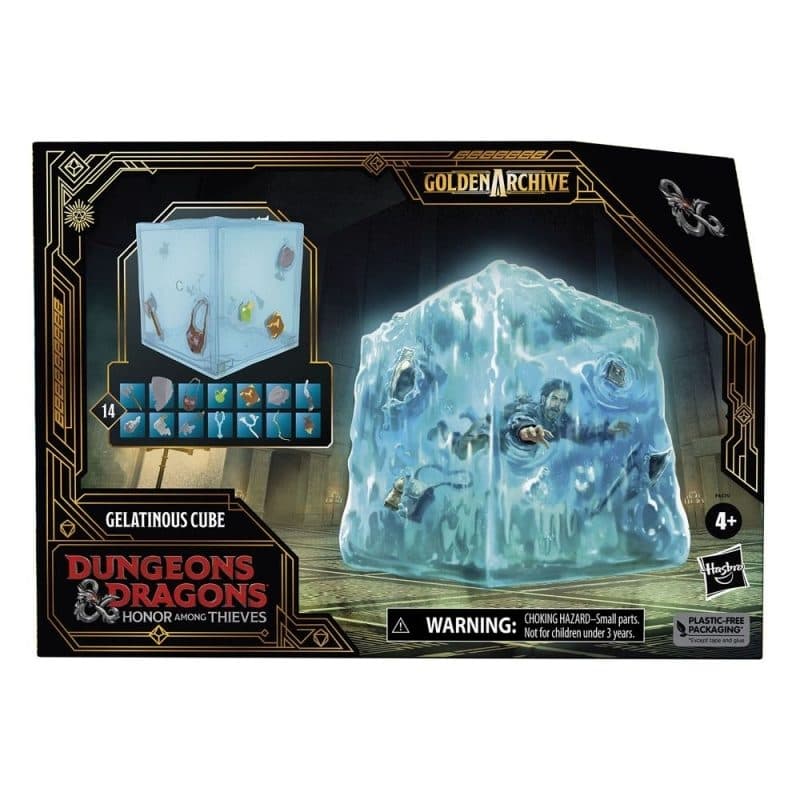 HASBRO DUNGEON & DRAGONS: HONOR AMONG THIEVES GOLDEN ARCHIVE - GELATINOUS CUBE REPLICA 20 CM - 5010994192754