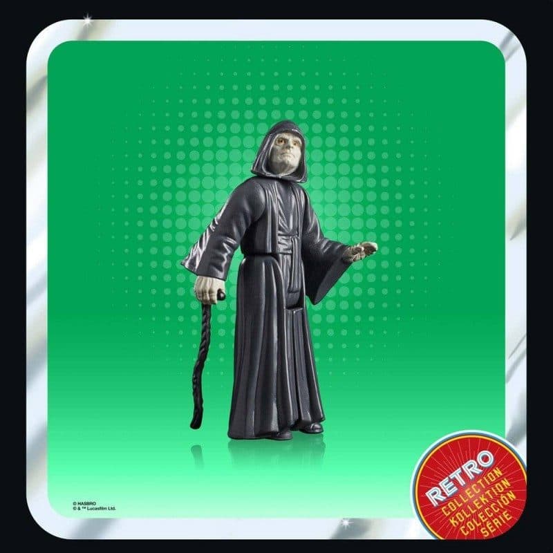 HASBRO STAR WARS: THE RETURN OF THE JEDI - RETRO COLLECTION - THE EMPEROR FIGURE 15 CM (DAMAGED BOX) - 5010996137784D