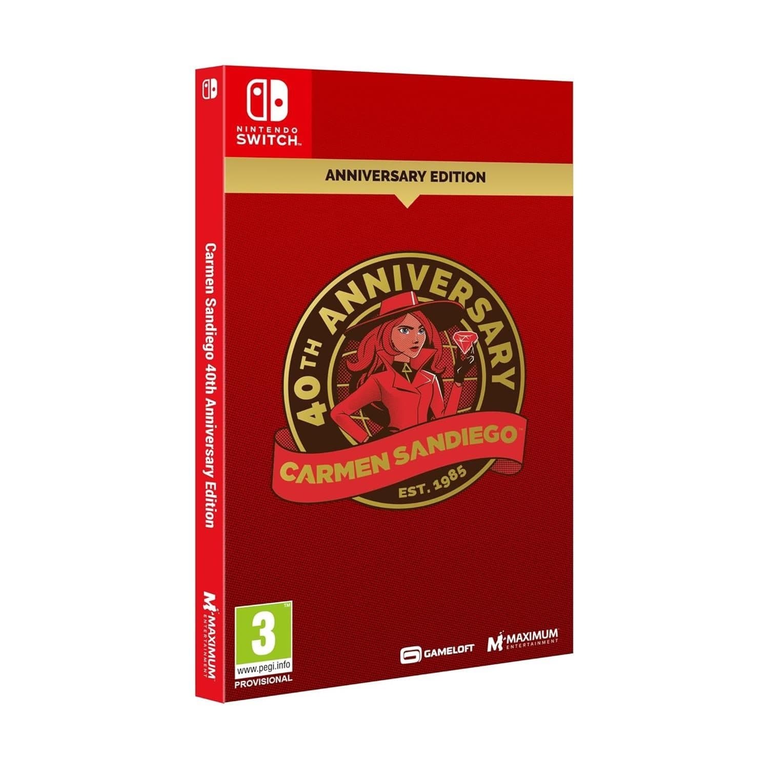 Carmen Sandiego: 40th Anniversary Edition - EU 5016488142526