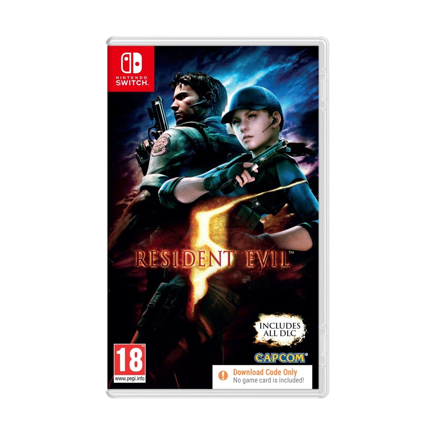 Resident Evil 5 (Code in a Box) EU - 5055060981252