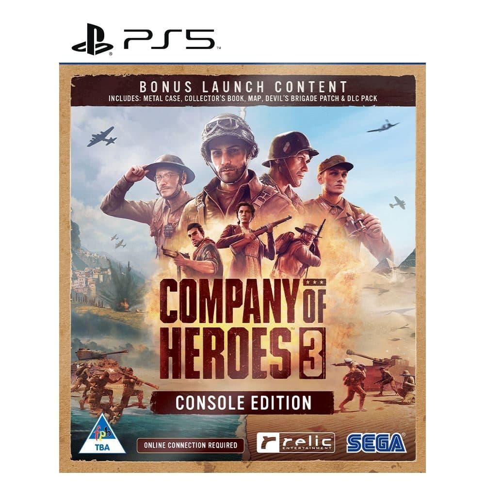 Company of Heroes 3 Launch Edition Metal Case - Plaion 5055277049677