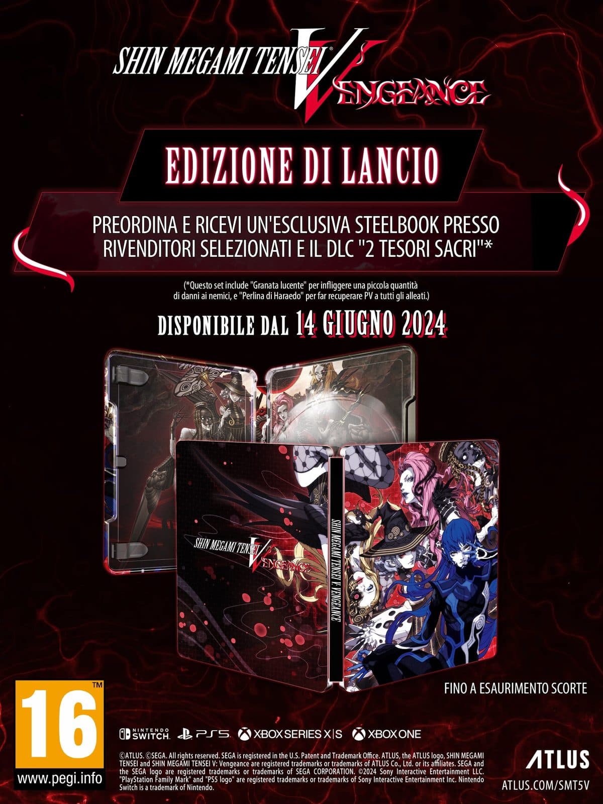 Shin Megami Tensei V: Vengeance - Launch Edition - Plaion 5055277053766